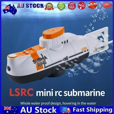 RC Submarine Ship Model 6CH Remote Control Diving Boat Electric Toy (White) • $29.19