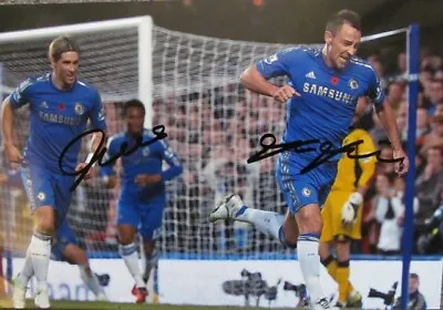 £20 • Buy Fernando Torres And John Terry Chelsea Signed Photo REDUCED
