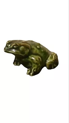 Vintage Green Frog Toad Figurine Japan  • $9.99