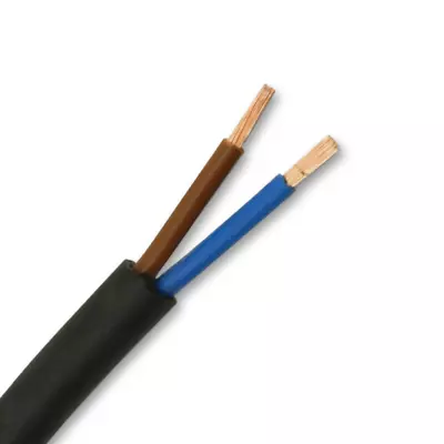 Rubber Cable 6.0mm 2 Core H07rn-f Ho7rnf Tough Rubber Heavy Duty Cable Per Metre • £4.25