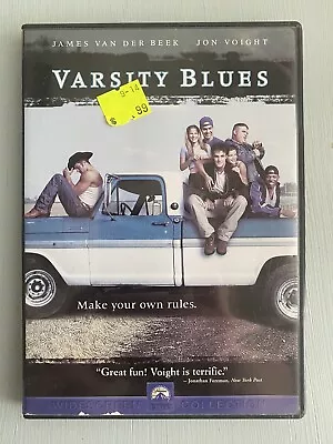 Varsity Blues (DVD 2001 Widescreen W/Insert) James Van Der Beek & Jon Voight • $2.99