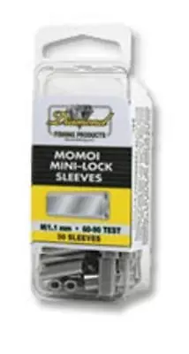 Momoi Mini Lock Aluminum Crimping Sleeves-50 Pk  LL/1.6mm • $10.99