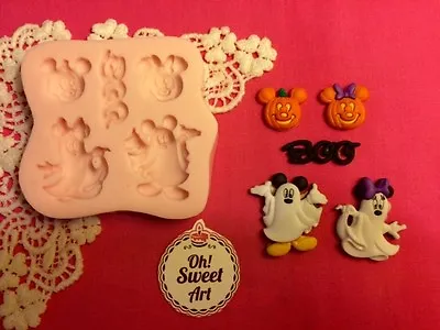 Halloween Mickey Mouse Disney Silicone Mold Food Safe Cake Toppers Cupcake (FDA) • $15.99