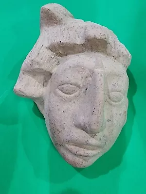 Mayan Head Sculpture Wall Art • $20