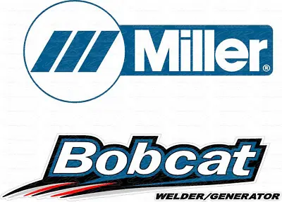Custom Miller Welder Bobcat Decal Sticker - Set Of 4 Decals • $26.95