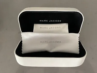MARC JACOBS GLASSES SUNGLASSES CASE - LOT OF 6 CASES WITH CLOTH AND BAG… 6x3x2.5 • $39.99