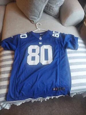 Nike New York Giants Jersey Men's Large Blue Victor Cruz #80 On Field • $40