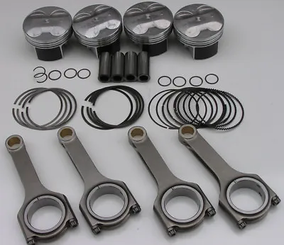 Nippon Racing Rsx Pistons Scat H-beam Rods Arp 86mm Std Prb Type S K20a2   • $549.95