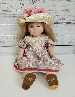 Rare Vintage Corolle Doll Signed 1991 Made In France Limited Edition No.349/1500 • $98