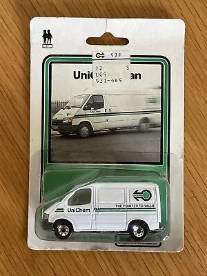 Matchbox Unichem Pharmacy Ford Transit Van (1987) - Boxed • £9.99