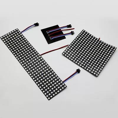 WS2812B RGB Flexible Pixel Panel Matrix Screen WS2815 IC Led Module Addressable • $6.59