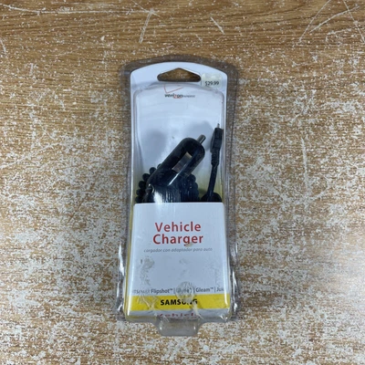 $4.99 • Buy Verizon Wireless Vehicle Charger For Samsung Flipshot, Glyde, Gleam, Juke, New !