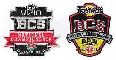 2014 & 2011 BCS National Championship NCAA Bowl Game Jersey Patch Auburn Tigers • $26.95