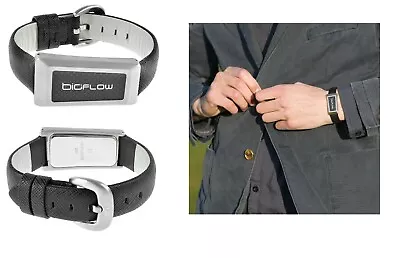 Bioflow Windsor Leather Bracelet Magnetic Therapy Mens Ladies Unisex Caravan • $76