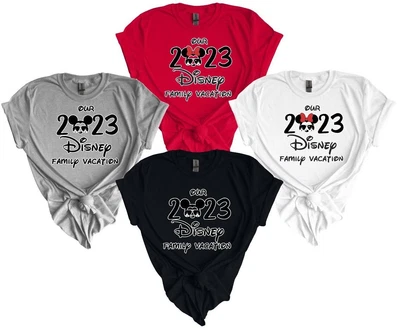 $13.99 • Buy Our DISNEY FAMILY VACATION 2023 My First Trip T-SHIRTS ALL SIZES MINNIE, MICKEY