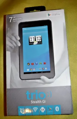 Trio Stealth GI 7”  8 GB Quad Core Tablet WI-FI Enables NEW IN BOX • $99.95