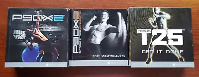 P90X 2 P90X 3 And T-25 DVD Set Lot Complete • $65