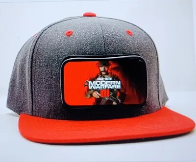 Call Of Duty Modern Warfare 3 Hat With Removeable Metal PatchFlat BILLSnapback • $29.99
