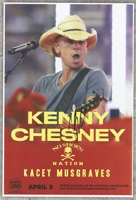 $22 • Buy Kenny Chesney Autographed Concert Poster 2013