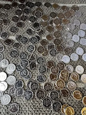 5p Five Pence Coins VGC Queen Elizabeth 2nd Good Clean Condition Wholesale Shiny • £4.95