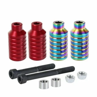 £22.56 • Buy Pro Scooter Pegs Aluminum Scooter Parts For Stunt Ride With Axle 2pcs/set