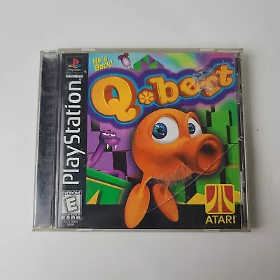 Qbert (Sony PlayStation 1 1999) PS1 Complete Black Label • $9.99