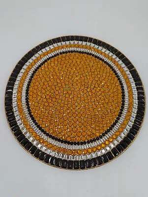 MOSAIC ROUND TRAY Handmade 15  • $23