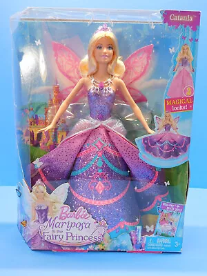 Barbie Mariposa And The Fairy Princess Catania Doll New • $65