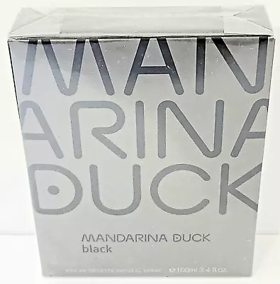 Mandarina Duck Black By Mandarina Duck Eau De Toilette Spray For Men 3.4 Fl. Oz • $38.90