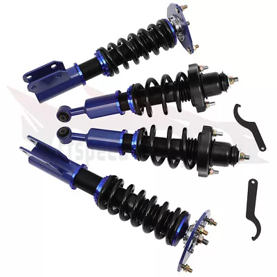 Blue Coilovers Struts Shocks Suspension Kits For 2002-2006 Mitsubishi Lancer • $278.69