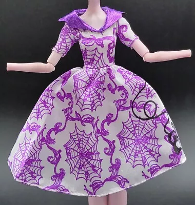 Monster High Operetta Doll Fashion Pack  Purple White 50s Style Pin Up Dress • $12.99