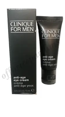 Clinique For Men Anti-age Eye Cream 0.5 Oz ( 15 Ml) Full Size New  • $23.90