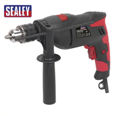 Sealey Electric Drill 750w Sd750 Variable Speed Mpact Hammer Driver Screwdriver • £29.66