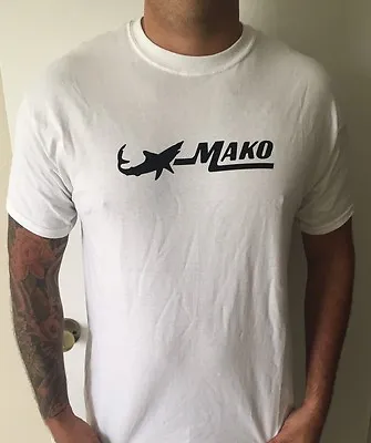 Mako Marine Boat Tshirt Fishing 100% Cotton Shirt • $10.99