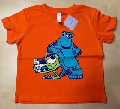 Monsters Inc. Mike & Sully Graphic Tee T-shirt Kids 4T NEW • $10