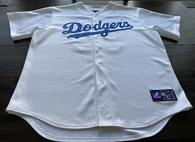 MLB Los Angeles Dodgers Manny Ramirez Mens Majestic 6700 Stitched Jersey- XL • $99.99