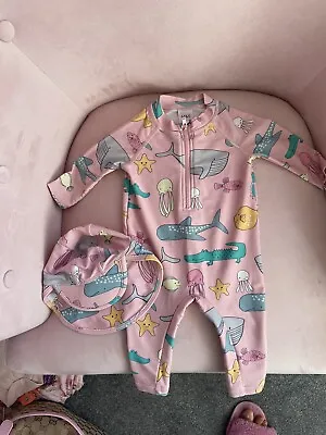 M&S Baby Swimsuit 0-3 Months • £15