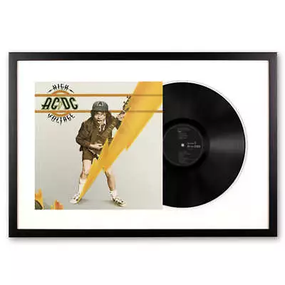 Framed AC/DC High Voltage Vinyl Album Art • $326.40