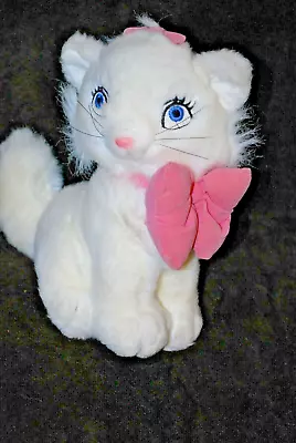 Disney Aristocats Marie Plush Cat White Soft Sitting Stuffed Animal 9  • $9.49