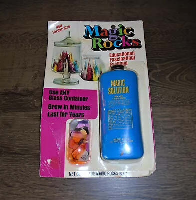 1974 Magic Rocks NOS New In Package Made In The USA Vintage • $50