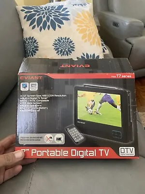 Eviant T7 7  Portable LCD TV - New Open Box - D1 • $45