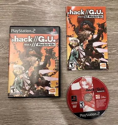 .hack G.U.: Vol. 1: Rebirth (Sony PlayStation 2 2006) • $18.49