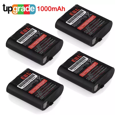 4x Ni-MH Battery 53615 Fr Motorola Radio EM1000 KEBT-071-A KEBT-071-C KEBT-071-D • $13.49