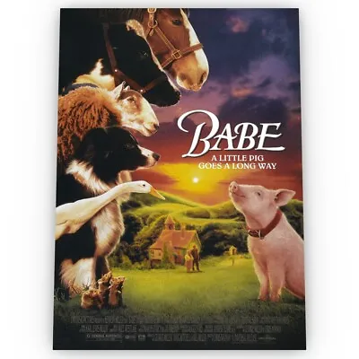 Babe Movie Poster Satin High Quality Stunning A1 A2 A3 • £15.49