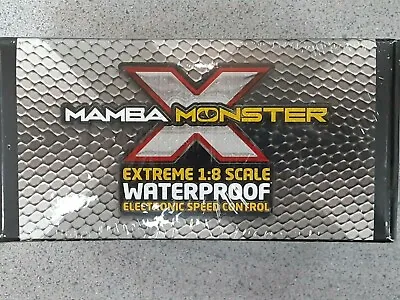 Castle Creations Mamba Monster X Waterproof 1/8 Scale Brushless ESC 010014500  • $154.95