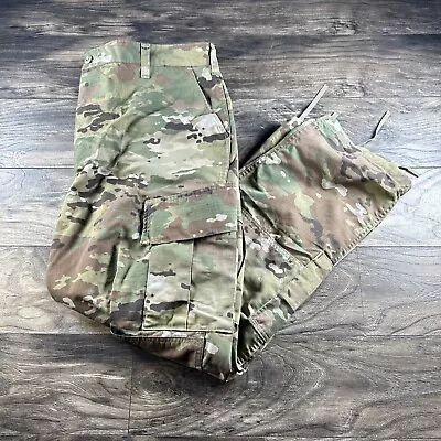 US Army Combat Pants Mens XL/Regular ACU Ripstop Cargo Multicam Camo Military • $26.97