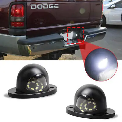 $12.88 • Buy LED License Plate Light Tag Lamps For Dodge Ram 1500 2500 3500 1994-2001 Pickup