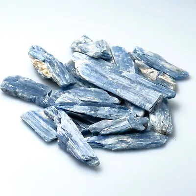 Blue Kyanite Blade Natural Raw Rough Crystal Mineral Specimen Reiki 3-6cm X 1pc • £3.59