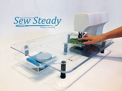 Bernina 770QE NEW 7 Series - Sew Steady Large Deluxe Extension Table 18X24 • $149