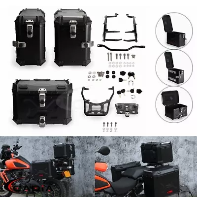 Aluminum Hard Side Top Cases Luggage Trunk For Harley Pan America 1250 /S 20-23 • $1249.99